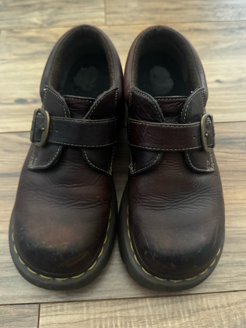 Vintage brown dr martens